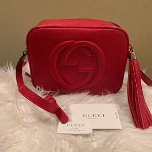 🌹AUTHENTIC GUCCI SOHO DISCO (red)🌹